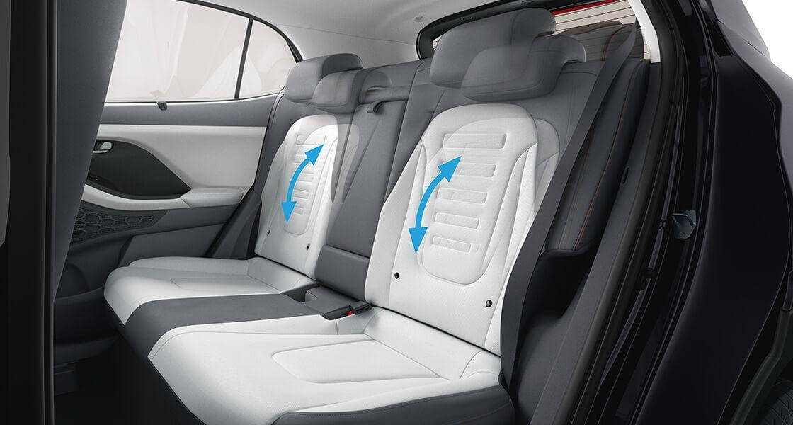 Hyundai Creta Interior Back seats Gallops Hyundai