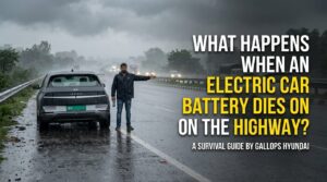 When an Electric Car Battery Dies on the Highway When an Electric Car Battery Dies on the Highway